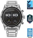 Citizen CZ Smart Gen 2 44MM Sport Smartwatch with YouQ App Featuring IBM Watson AI and NASA Research, Touchscreen, Wear OS by Google, HR, GPS, Activity Tracker, Amazon Alexa Built-in