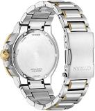 Citizen Men's Eco-Drive Sport Luxury Endeavor Watch in Two-Tone Stainless Steel, Black Dial (Model: AW1426-59E)