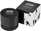 Citizen Eco-Drive Star Wars Quartz Men's Watch, Stainless Steel with Leather strap, Millenium Falcon, Blue (Model: CA4281-00W)
