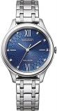 Citizen Eco-Drive Blue Dial Elegant Ladies Watch EM0500-73L