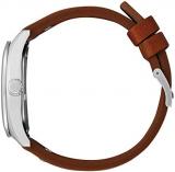 Citizen Eco-Drive Disney Quartz Mens Watch, Stainless Steel with Leather strap, Mickey Mouse, Brown (Model: BV1088-08W)