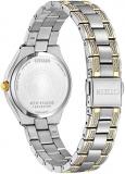 Citizen Ladies' Silhouette Crystal Eco-Drive Watch, 3-Hand Date, Stainless Steel, Spherical Mineral Crystal