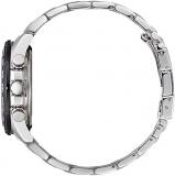Citizen Men's Eco-Drive Sport Luxury PCAT Chronograph Watch Stainless Steel, Black Dial (Model: CB5898-59E)