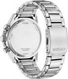 Citizen Men's Sport Casual Brycen Eco-Drive Chronograph Stainless Steel Watch, 12/24 Hour Time, Date, Tachymeter, 100 Meters Water Resistant, Spherical Mineral Crystal, Weekender