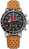 Citizen Eco-Drive Star Wars Men's Watch, Stainless Steel with Orange Leather str...