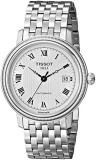 Tissot Men's T0454071103300 Bridgeport Silver Automatic Dial Watch