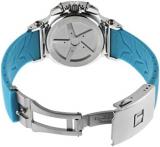Tissot Women's T-Race Chronograph White Dial Blue Rubber
