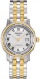 Tissot T-Classic Bridgeport Automatic Silver Dial Two-tone Ladies Watch T0452072203300