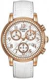 Tissot Dressport Mother of Pearl Dial Leather Strap Ladies Watch T0502173611201