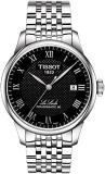 Tissot T0064071105300 Watch Le Rockle Powermatic 80 Bracelet Black Dial [Parallel Import], Dial color - black, Men's T0064071105300