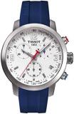 Tissot PRC 200 Ice Hockey Chronograph White Dial Men's Watch T055.417.17.017.02