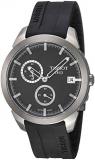 Tissot T0694394706100 Men's Titanium Black Rubber and Dial Watch