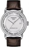 Tissot Men's T0864071603100 Luxury Analog Display Swiss Automatic Brown Watch