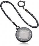 Tissot unisex-adult Lepine Alluminum Pocket Watch Black T8634099906700