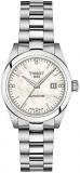 Tissot womens T-My Lady Stainless Steel Dress Watch White T1320071111600