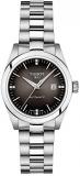 Tissot womens T-My Lady Stainless Steel Dress Watch Black T1320071106600