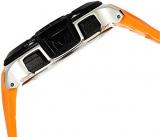 Tissot Black Dial Stainless Steel Orange Rubber Men's Watch T0814201705702