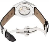 Tissot Mens Ballade COSC 316L Stainless Steel case Swiss Automatic Watch, Black, Leather, 20 (T1084081605700)