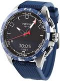 Tissot T-Touch Connect Solar Quartz Men's Watch T1214204705106 [Parallel Import], Black