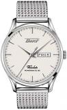 Tissot mens Viso Date 316L stainless steel case Specialities Grey T1184301127100