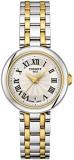 Tissot Womens Bellissima Small Lady 316L Stainless Steel case with Yellow Gold PVD Coating Quartz Watch, Grey/Yellow, Stainless Steel, 4 (T1260102201300)