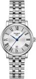 Tissot Womens Carson Stainless Steel Dress Watch Grey