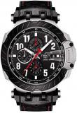 Tissot mens MotoGP Stainless Steel Sport Watch Black T1154272705700