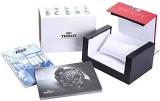 Tissot Women's T0352071603101 T-Classic 32mm Silver Dial Leather Watch