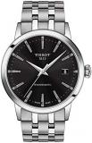 Tissot mens Classic Dream Stainless Steel Dress Watch Grey T1294071105100