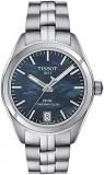 Tissot Womens PR 100 Auto Lady Swiss Automatic Watch, Gray, Stainless Steel,16 (T1012071112100)