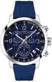 Tissot mens watches PRC 200 GTS QTZ CHR SS SYN BL Arab IND