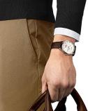 Tissot mens Viso Date 316L stainless steel case Specialities Brown T1184301627100