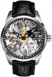 Tissot Men's T0704051641100 T-Complication Squelette Analog Display Swiss Mechanical Hand Wind Brushed Stainless Steel watch