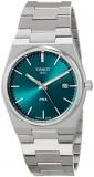 Tissot Mens PRX 316L Stainless Steel case Quartz Watch, Grey, Stainless Steel, 12 (T1374101109100)