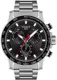 Tissot Mens Supersport Chrono Stainless Steel Casual Watch