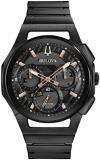 Bulova Mens Chronograph Quartz Watch with Stainless Steel Strap 98A207