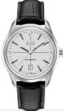 Bulova Men's 'Murren' Mechanical Hand Wind Stainless Steel and Black Leather Automatic Watch (Model: 63B176)