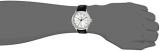 Bulova Men's 'Murren' Mechanical Hand Wind Stainless Steel and Black Leather Automatic Watch (Model: 63B176)