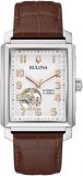 Bulova Automatic Watch 96A268, Brown, Strap