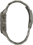 Bulova Men's Classic Sport Stainless Steel 6-Hand Chronograph Quartz Watch with 44mm Dial