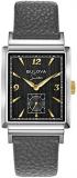 Bulova Men's Frank Sinatra My Way Leather Strap Watch