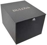 Bulova Men's Sport 6-Hand Chronograph Quartz Watch with Silicone Strap, 24 Hour Time, Calendar Date, Luminous Hands and Markers, 100M Water Resistant, 44mm