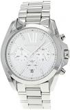 Michael Kors Men's Silver Dial Silver Tone Metal