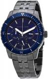 Michael Kors Men's Cunningham Multifunction Gunmetal-Tone Stainless Steel Watch MK7155