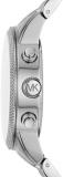 Michael Kors Men's Hutton Chronograph Watch with Leather or Steel Band