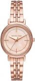 Michael Kors MK3643 Women's Cinthia Rose Gold Tone MOP Dial 3-Hand Analog Watch