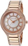 Michael Kors Kerry White Crystal Dial Crystal-Set Steel Ladies Watch