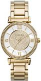 Michael Kors Catlin Mother of Pearl Dial Gold Tone SS Quartz Ladies Watch MK3332
