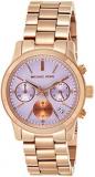 Michael Kors Women's MK6163 - Runway Rose Gold/Lilac Watch