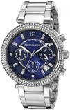 Michael Kors Women's Parker Silver-Tone Watch MK6117